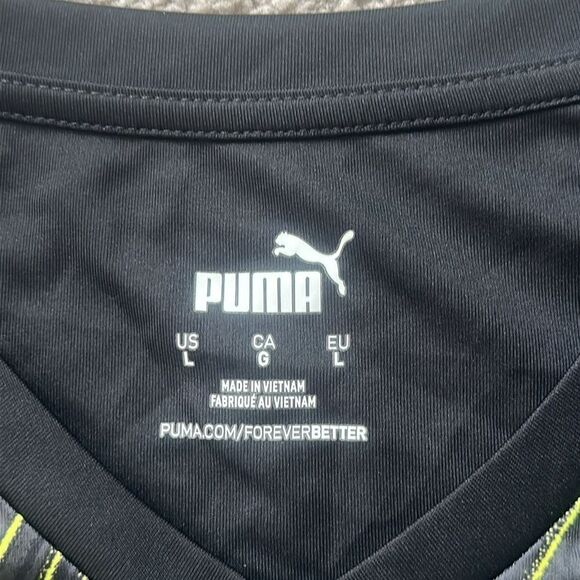 Rare! Puma Cup Black and Yellow Graphic Jersey! - Picture 4 of 7